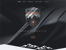 Tablet Screenshot of mountainpowerhydraulics.com